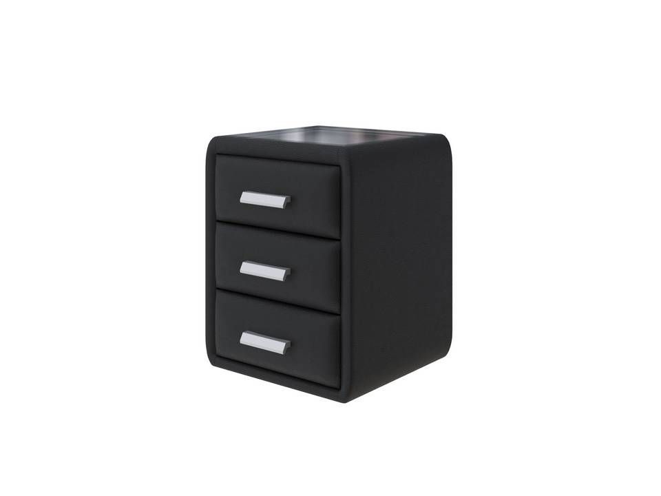 фото PROxSON Тумба Soft Mebel (Экокожа Черный) 51x48