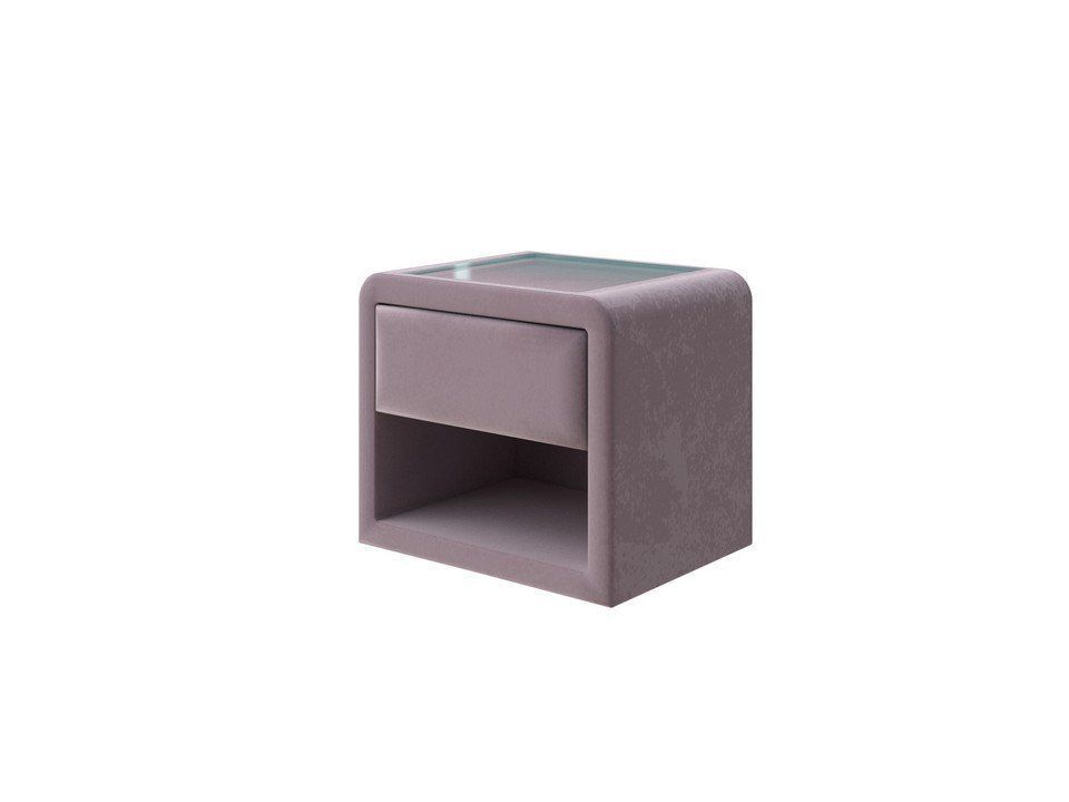 фото PROxSON Тумба Cube (Ткань: Велюр Shaggy Java) 52x41