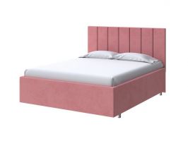 фото PROxSON Кровать Modern Large (Ткань: Велюр Ultra Ягодный сорбет) 80x200
