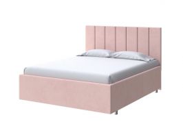фото PROxSON Кровать Modern Large (Ткань: Велюр Ultra Розовый мусс) 80x190