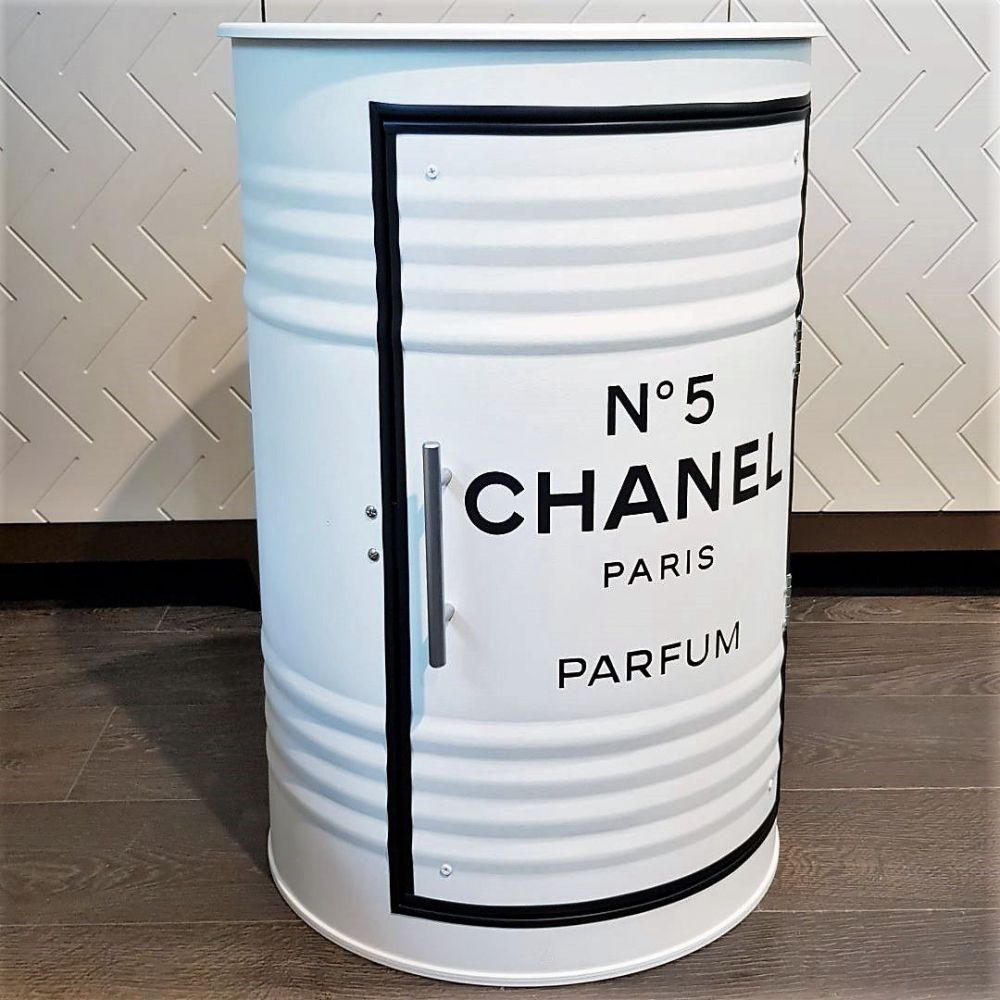 фото "Chanel №5" Бочка-шкаф декоративная (45/70)