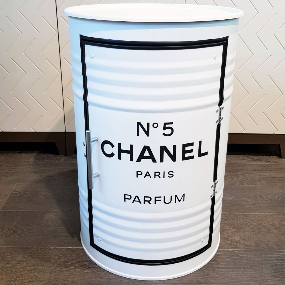 фото "Chanel №5" Бочка-шкаф декоративная (45/70)