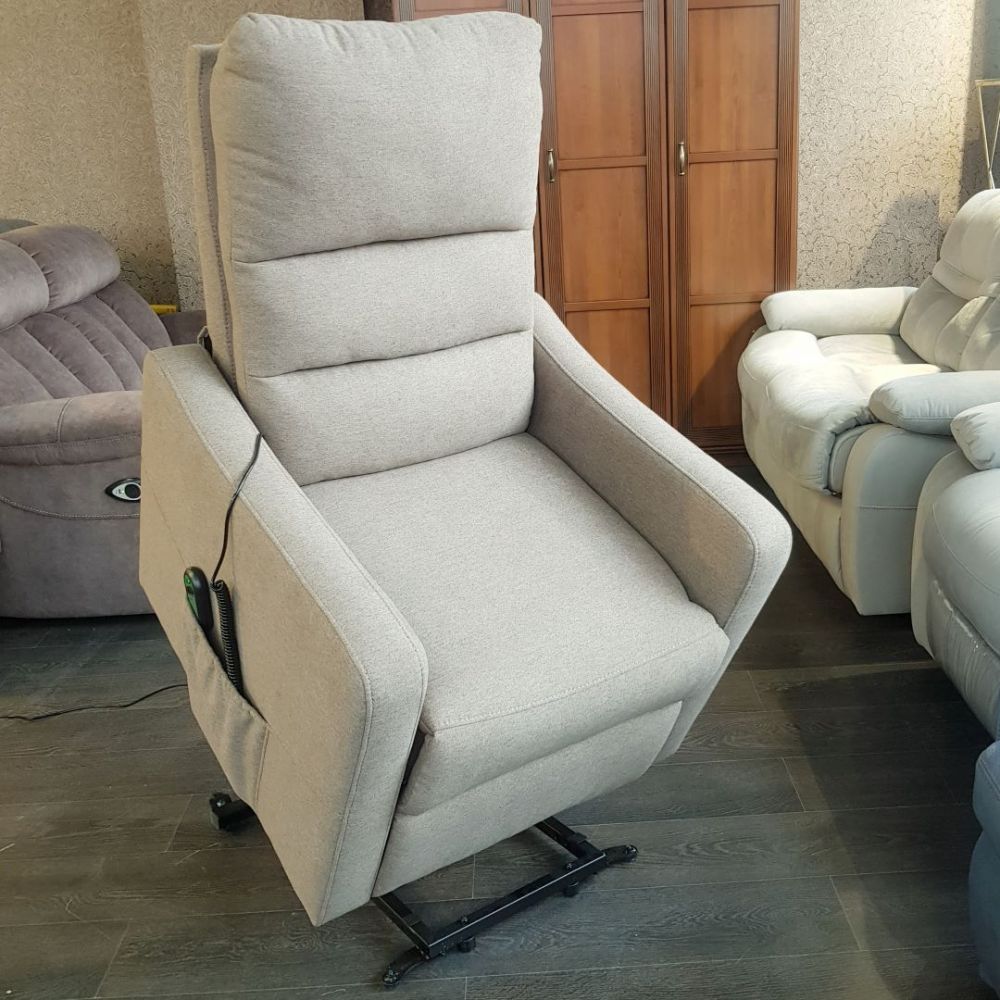 фото "Магнолия-2" Кресло с электр.реклайнером и лифтом (серое)