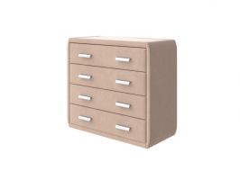 фото PROxSON Комод Soft Mebel (Ткань: Велюр Casa Бежевый) 101x48