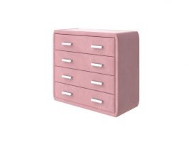 фото PROxSON Комод Soft Mebel (Ткань: Велюр Casa Жемчужно-розовый) 101x48