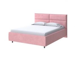 фото PROxSON Кровать Pado без основания (Ткань: Велюр Casa Жемчужно-розовый) 140x200