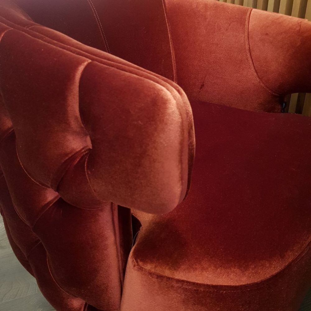 фото "Sirona" Кресло вращающееся (бордовый)