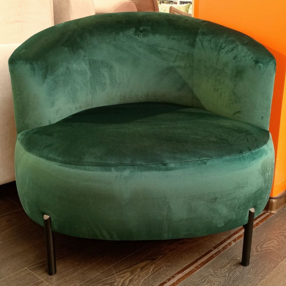 фото "Марсель" Кресло (зеленый/черный)