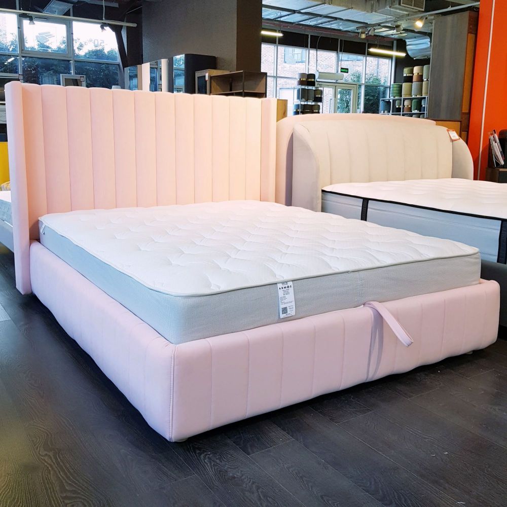 фото "Лилу" Кровать двуспальная 160х200 (розовый)