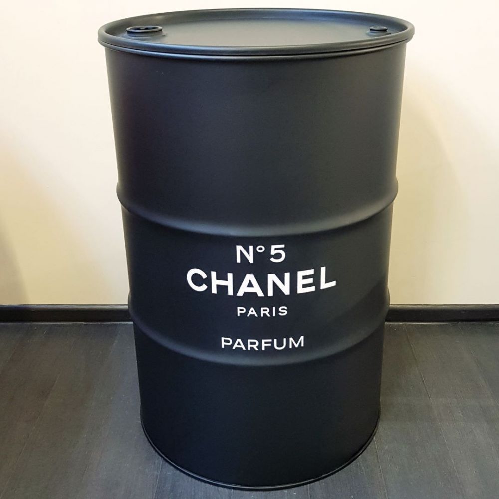 фото "Chanel №5" Бочка декоративная с крышкой (60/90)