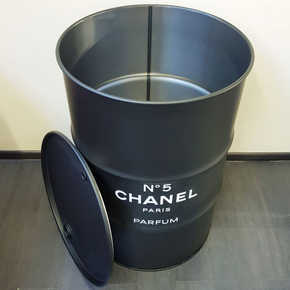 фото "Chanel №5" Бочка декоративная с крышкой (60/90)