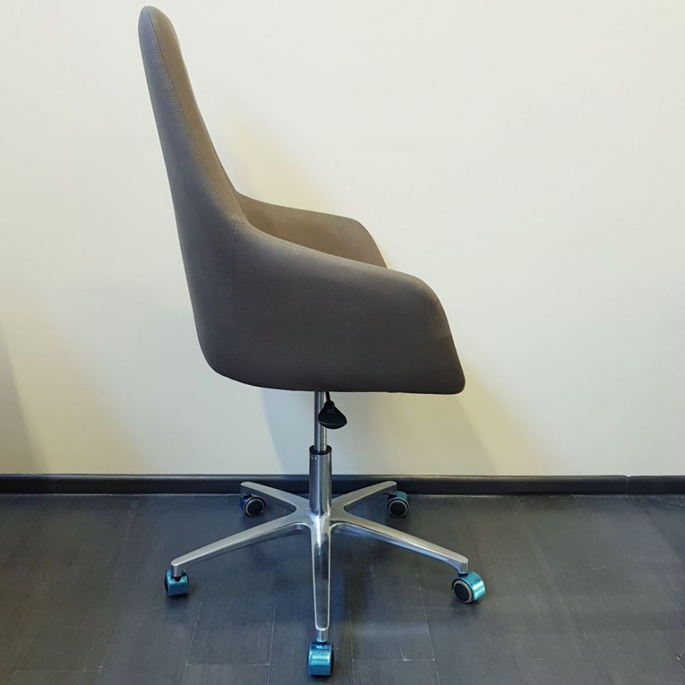 фото "Джанго" Кресло офисное (серо-коричневый/канзас 308)