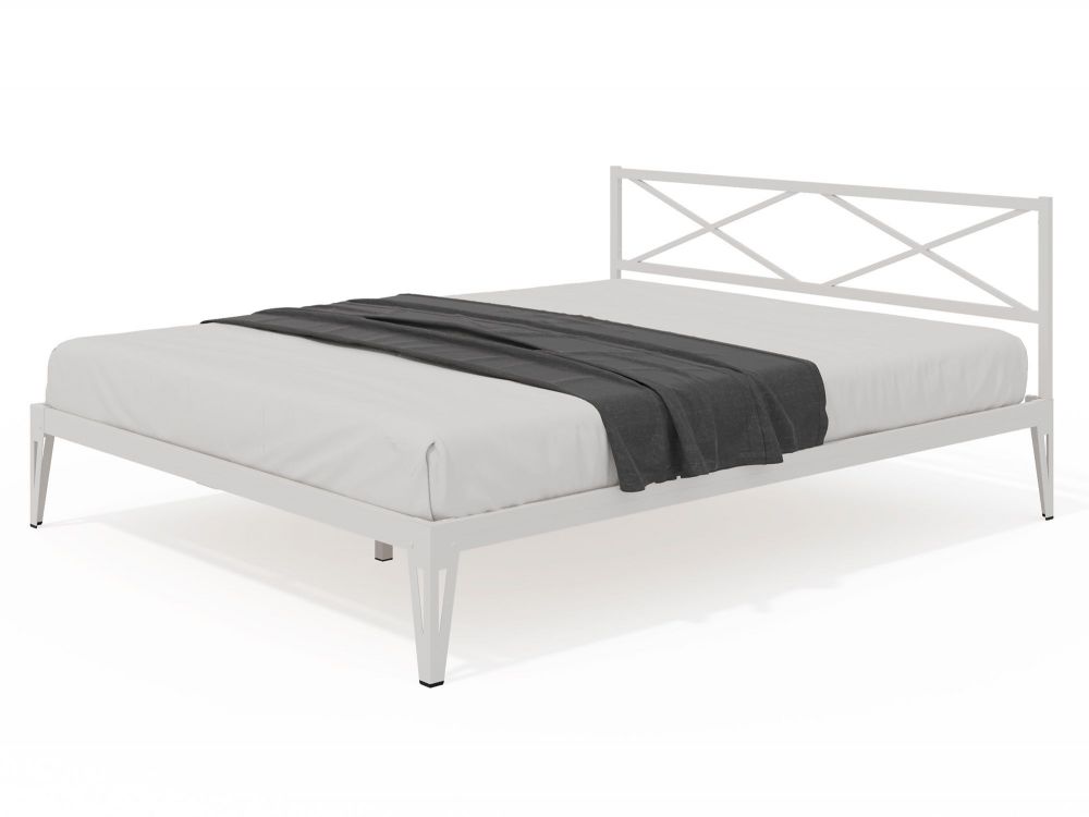 фото Кровать КМД 37 ТЕЯ 160 белый