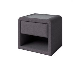 фото PROxSON Тумба Cube (Ткань: Рогожка Nice Мокко) 52x41
