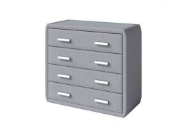 фото PROxSON Комод Soft Mebel (Ткань: Рогожка Nice Серебряный) 101x48