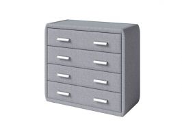 фото PROxSON Комод Soft Mebel (Ткань: Рогожка Nice Серебряный) 101x48