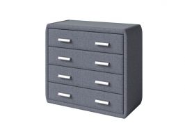 фото PROxSON Комод Soft Mebel (Ткань: Рогожка Nice Серый) 101x48